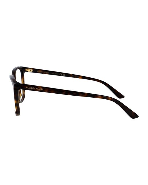 Bottega Veneta Black Havana Acetate Optical Glasses