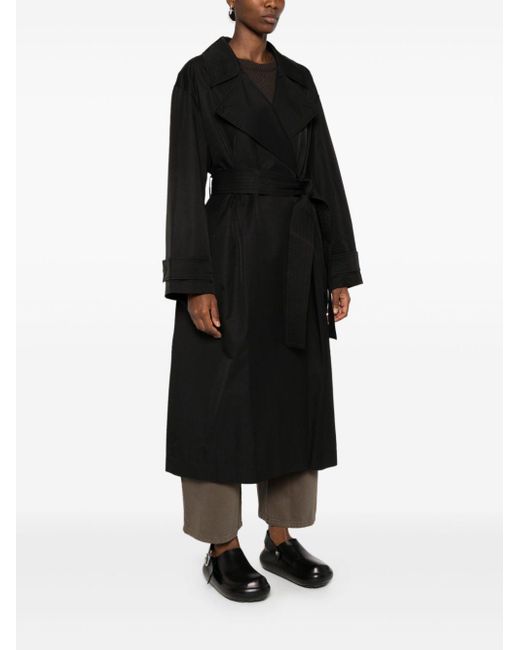Studio Nicholson Black Mawer Trenchcoat