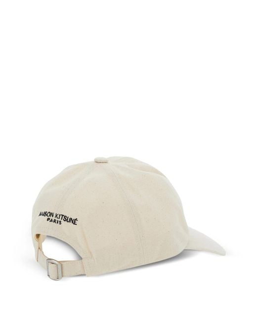 Maison Kitsuné Natural Dressed Fox Cap