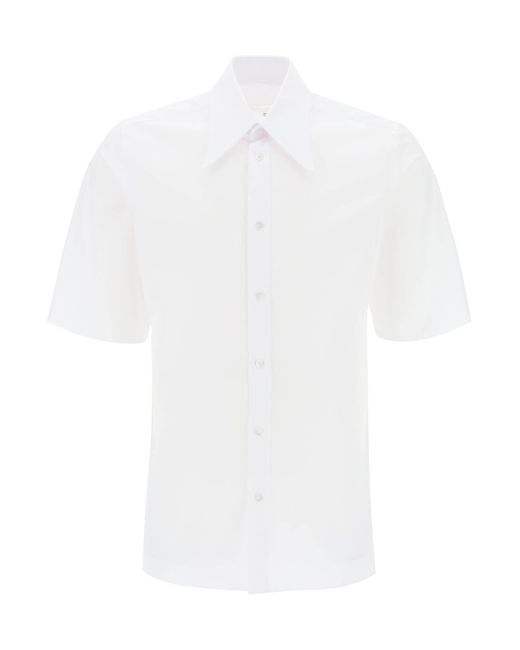 Maison Margiela White "Hemd mit besetzt