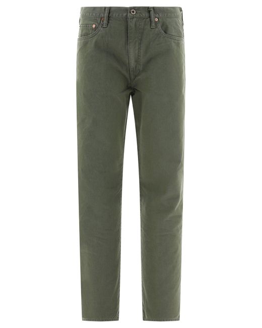 Pantalones de mono Kapital de hombre de color Green