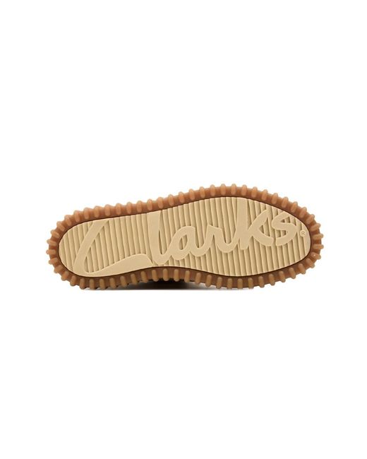 Clarks White Schuhe Beige