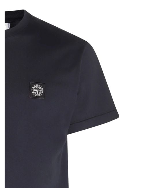 Stone Island White T Shirt