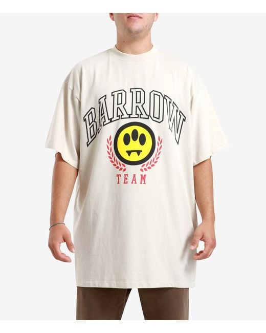 Barrow White T Shirts And Polos