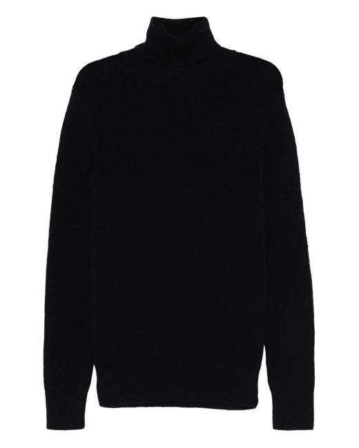 Dries Van Noten Macro2707 M.k.t. Nek in het Black
