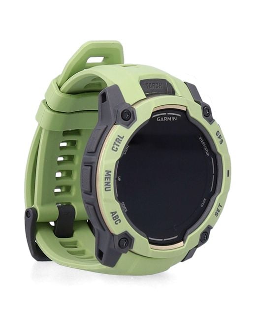 Garmin Blue Instinct 3 50Mm Amoled With Silicone Band Smartwatch