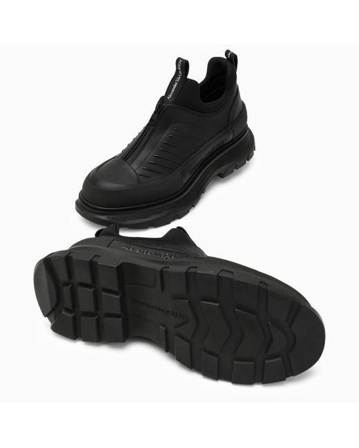 Alexander McQueen Black Low Slip-on for men