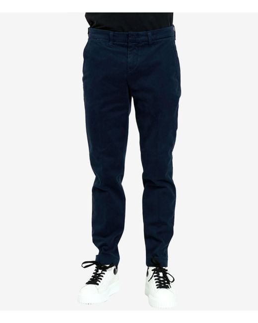 Fay Blue Trousers for men