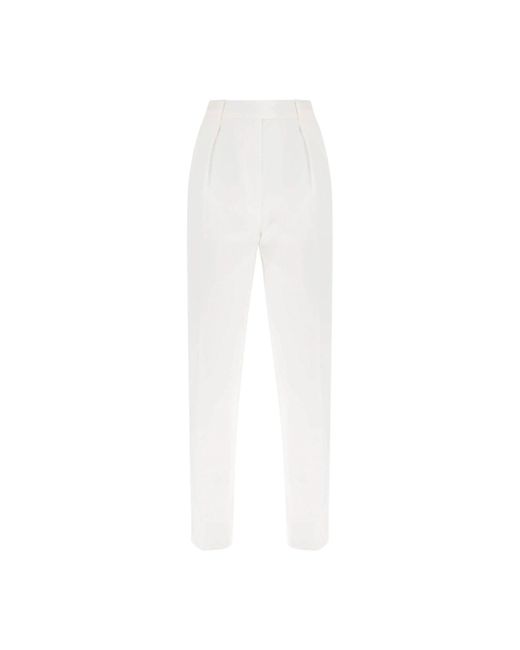 Max Mara Studio White Calante Pants