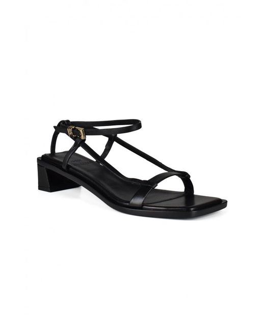 ANEST COLLECTIVE Black Linea Sandals