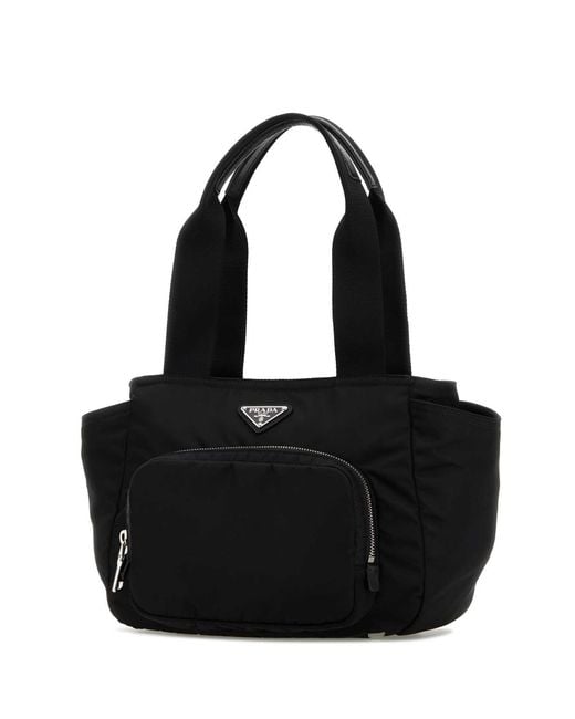 Prada Black Re-nylon Handbag