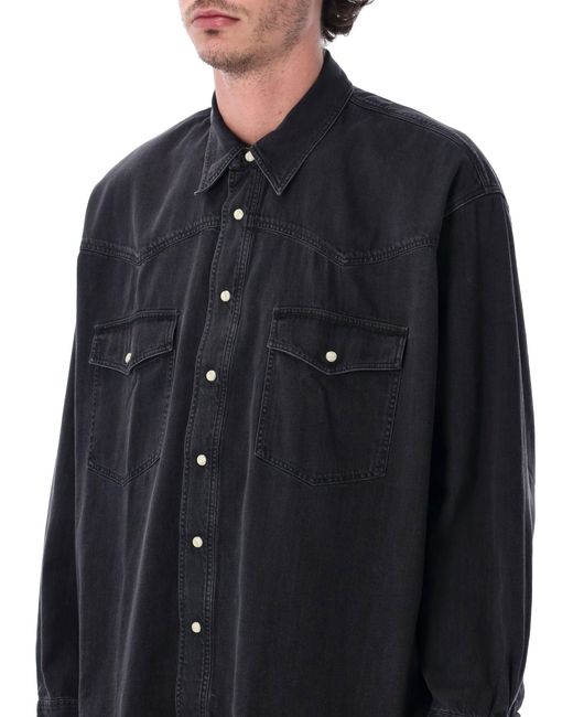 Studio Nicholson Blue Mini Classic Tee for men