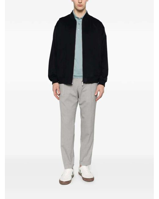 Lardini Button-Down-Polo in Green für Herren