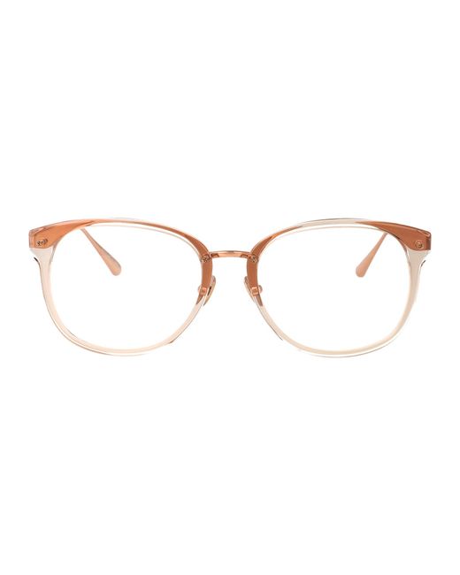 Linda Farrow Multicolor Ash/Rosegold/ Acetate Glasses