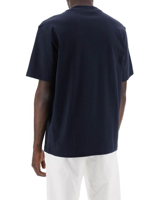 Camiseta de cuello de la tripulación de Dapolino HUGO de hombre de color Blue