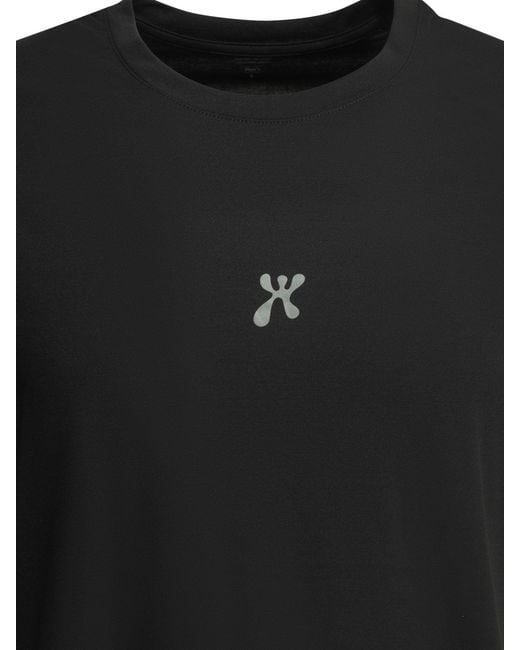 Houdini Sportswear Black "Pace Air Message" Crewneck T Shirt