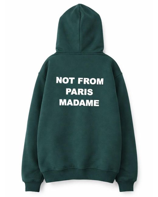 Drole de Monsieur Green Slogan Sweatshirt for men