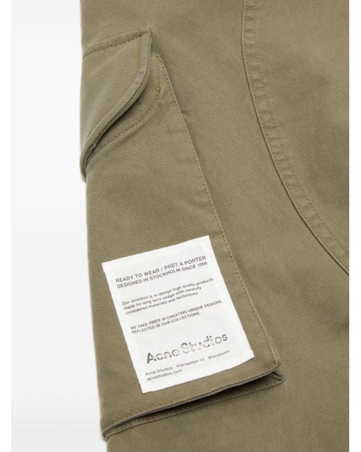Acne Klassische Cargohose in Green für Herren