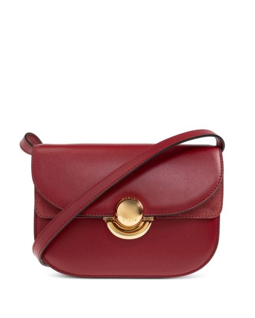 Furla Red Sfera Mini Crossbody Rou