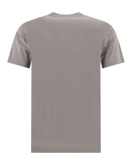 Comme des Garçons T -Shirt mit Logo in Gray für Herren