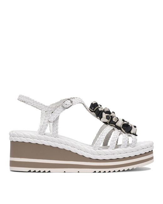 Pons Quintana White Sandalen
