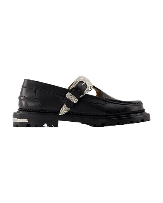 Aj1290 Mocassini di Toga Virilis in Black