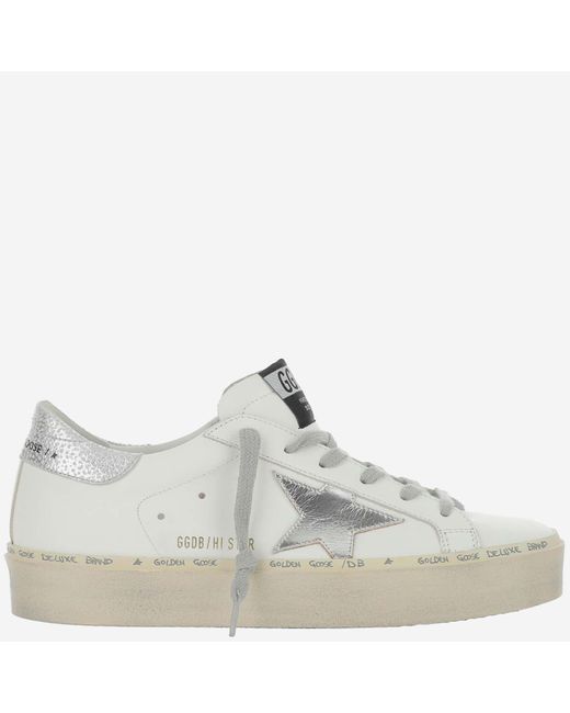 Golden Goose Deluxe Brand White Goldener Gans