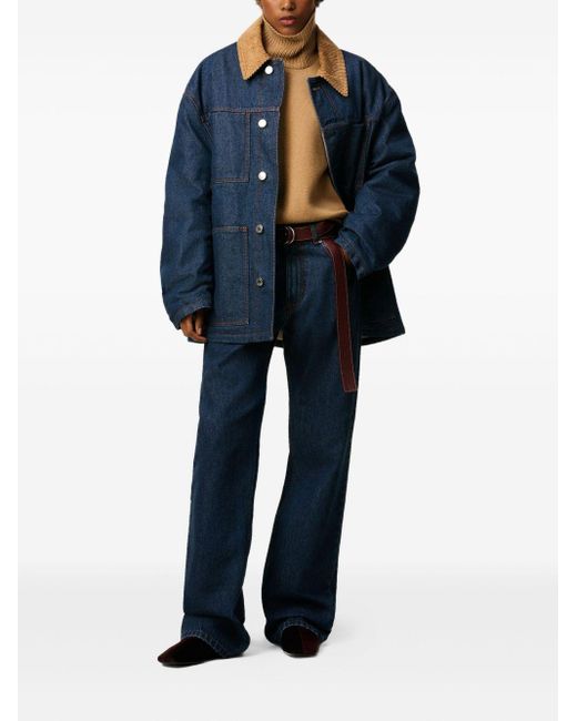 AMI Worker Denimjacke in Blue für Herren