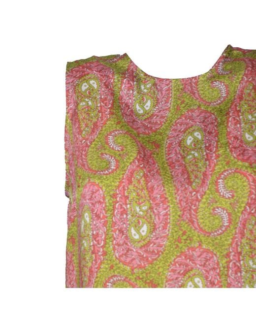 Top Etro de color Brown