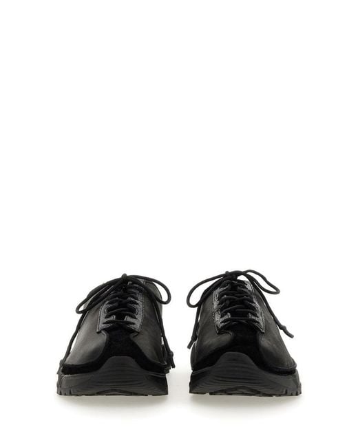 Our Legacy Black Lace-Up Sneakers