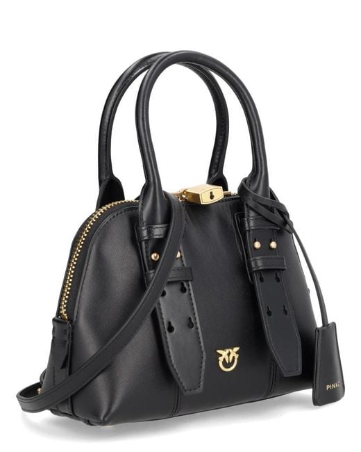 Pinko Black "Bowling Mini Escape" Bag