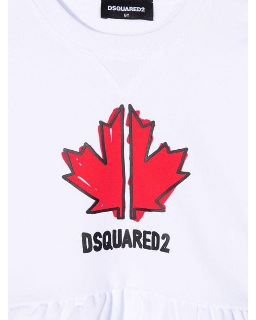 DSquared² White Sweatshirt