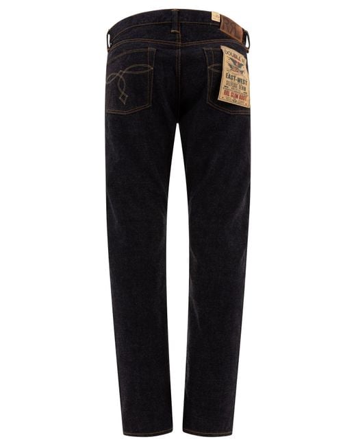 RRL East-West Bootcut Jeans in Black for Men | Lyst