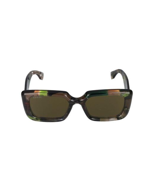 Gucci Green Sunglasses