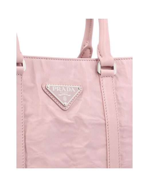 Prada Pink Klassische Handtasche