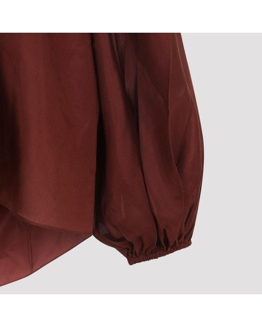 Zimmermann Red Aster Blouse