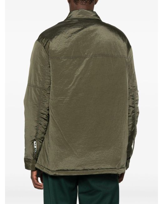 Oamc Peacemaker Green Padded Overshirt