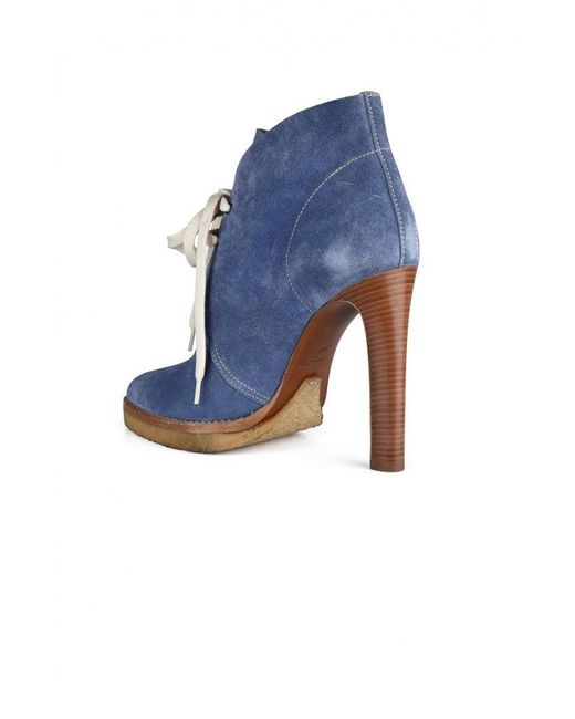 Ralph Lauren Blue Jaylen Boots