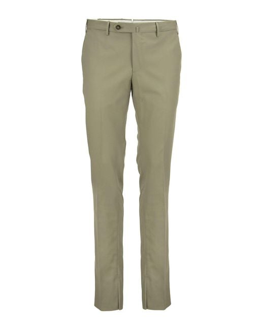 Deluxe Cotton Pants di PT Torino in Green