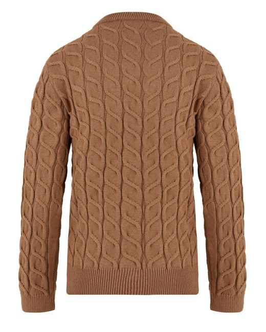 Akep Brown Sweaters Kamel