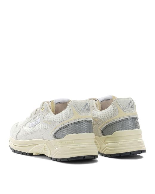 Autry White "Hyperway"-Sneaker