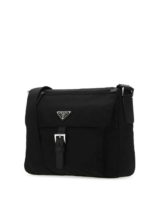 Prada Black Re-Nylon Crossbody Bag