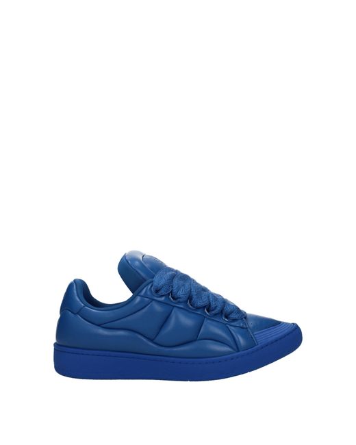 Lanvin Sneakers Curb xl Männer Leder blau in Blue für Herren