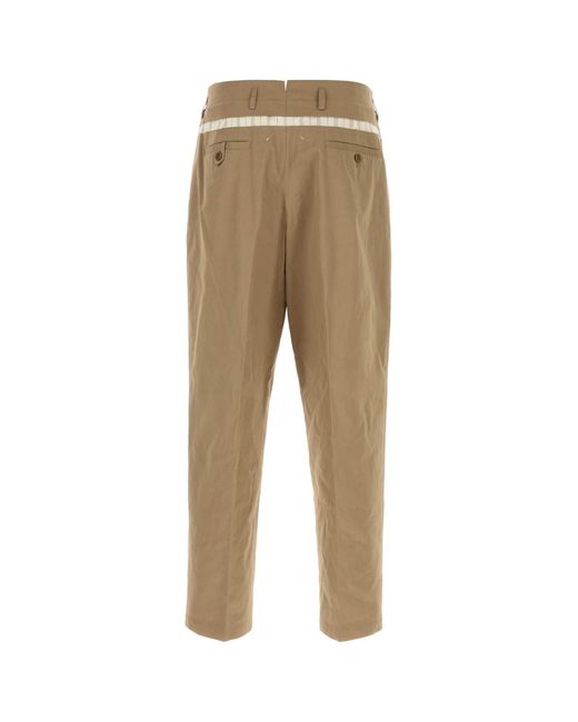 Maison Margiela Natural Regular Pants for men