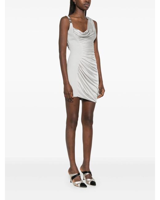 Versace White Minibito Asymmetrisch