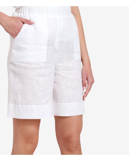 Gran Sasso Shorts Wit in het White