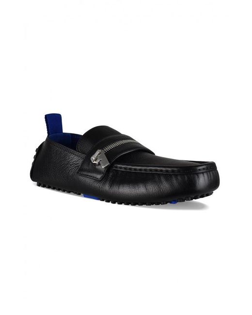 Burberry Black Loafers
