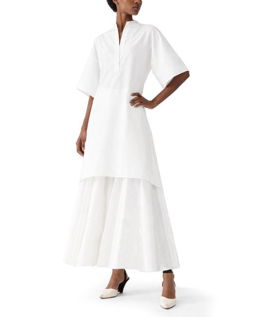 Jacquemus White Tunic "Moisson"