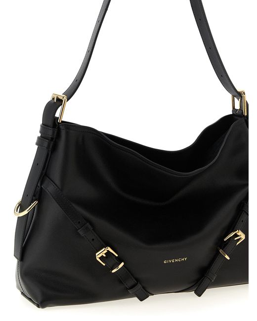 Givenchy Black 'Voyou' Medium Shoulder Bag
