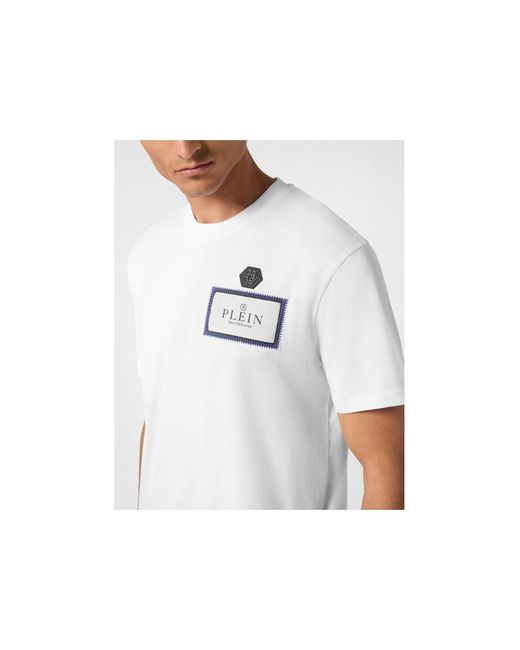 Blanco Philipp Plein de hombre de color White